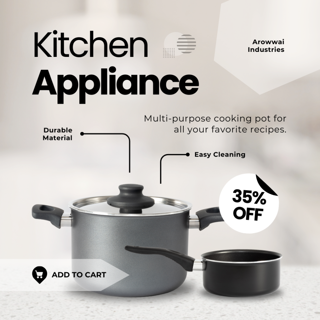 Grey and Black Modern Kitchen Appliance Amazon Product Image