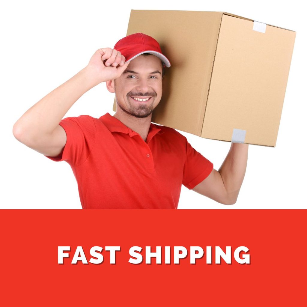 Red Fast Shipping Instagram Post